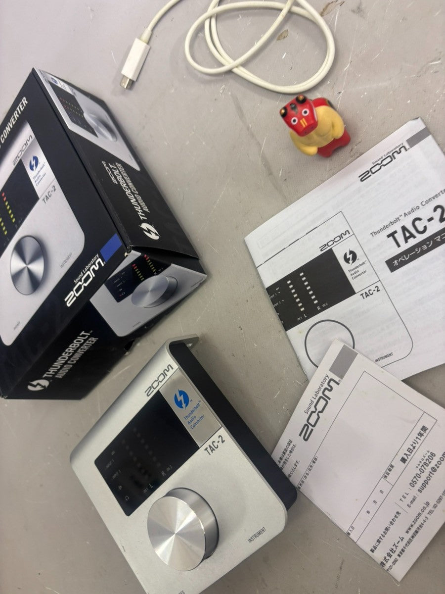 ZOOM TAC-2 Thunderbolt Audio Interface High Resolution Digital from Japan