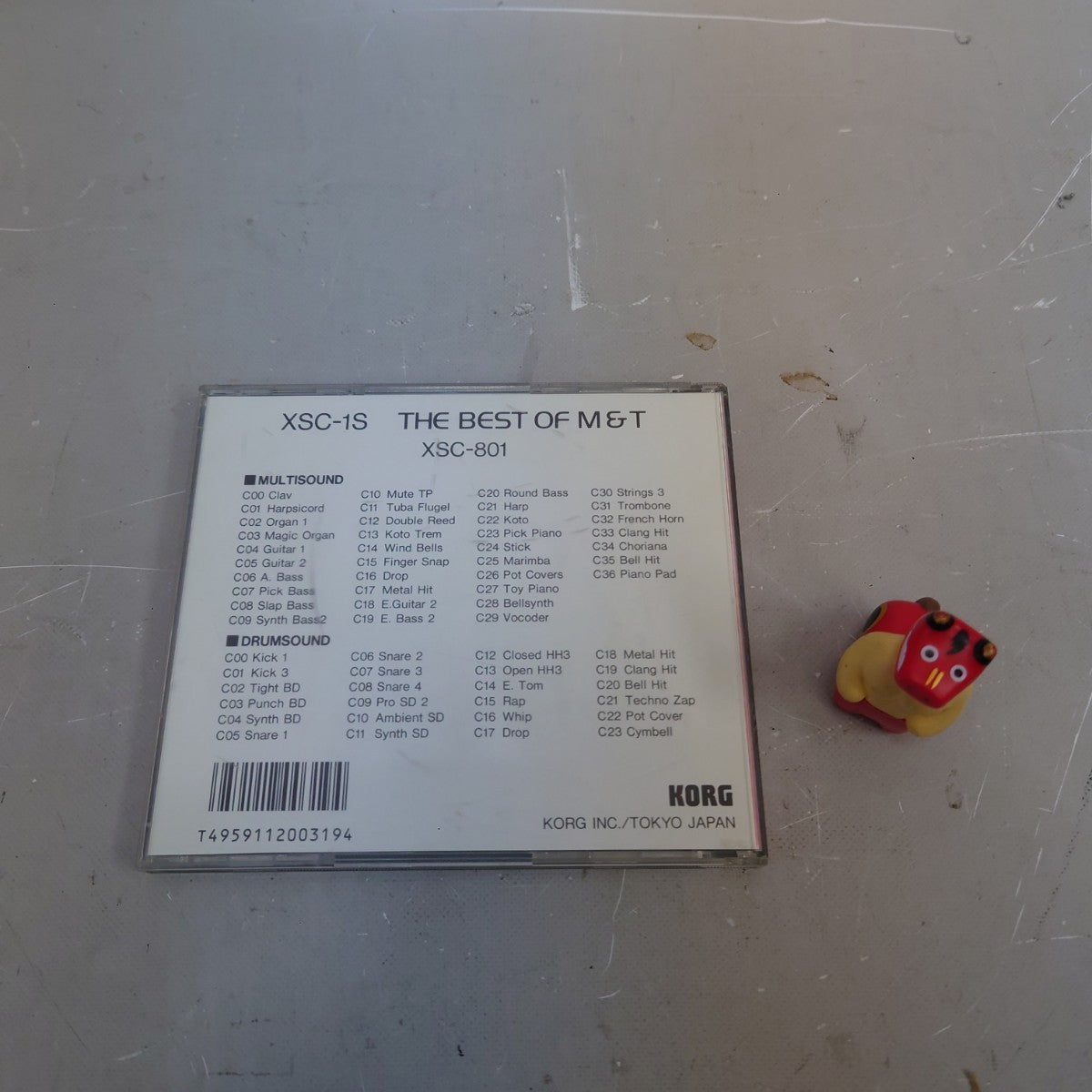 KORG XSC-1s Sound Expansion Card for 01/W Music Workstation from Japan