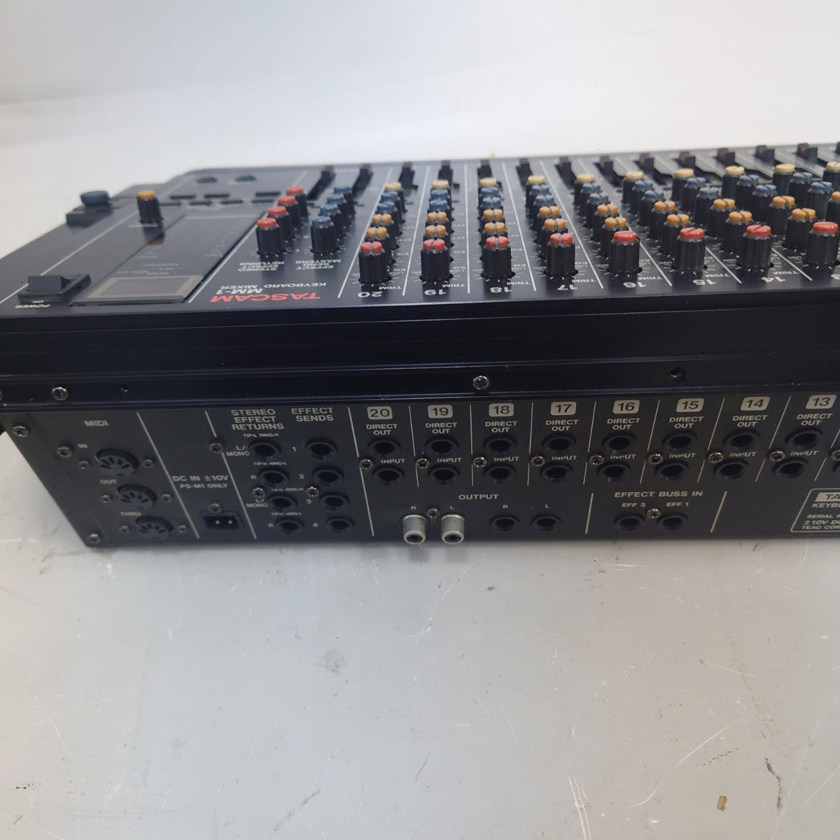TASCAM MM-1 Professional Rackmount 20-Channel Line Mixer Vintage Pro Audio from