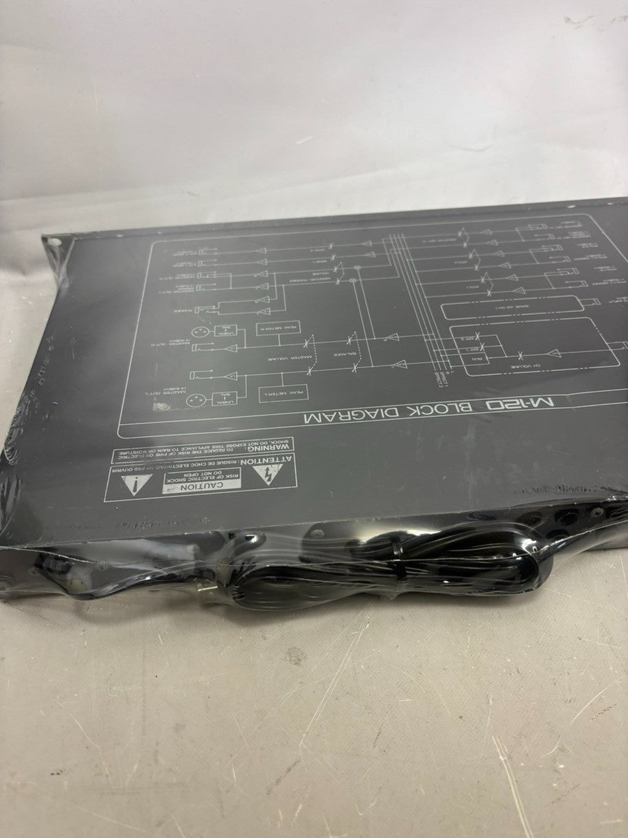 Roland M-120 Rack Line Mixer 12 Channel Audio Mixer Tested from Japan