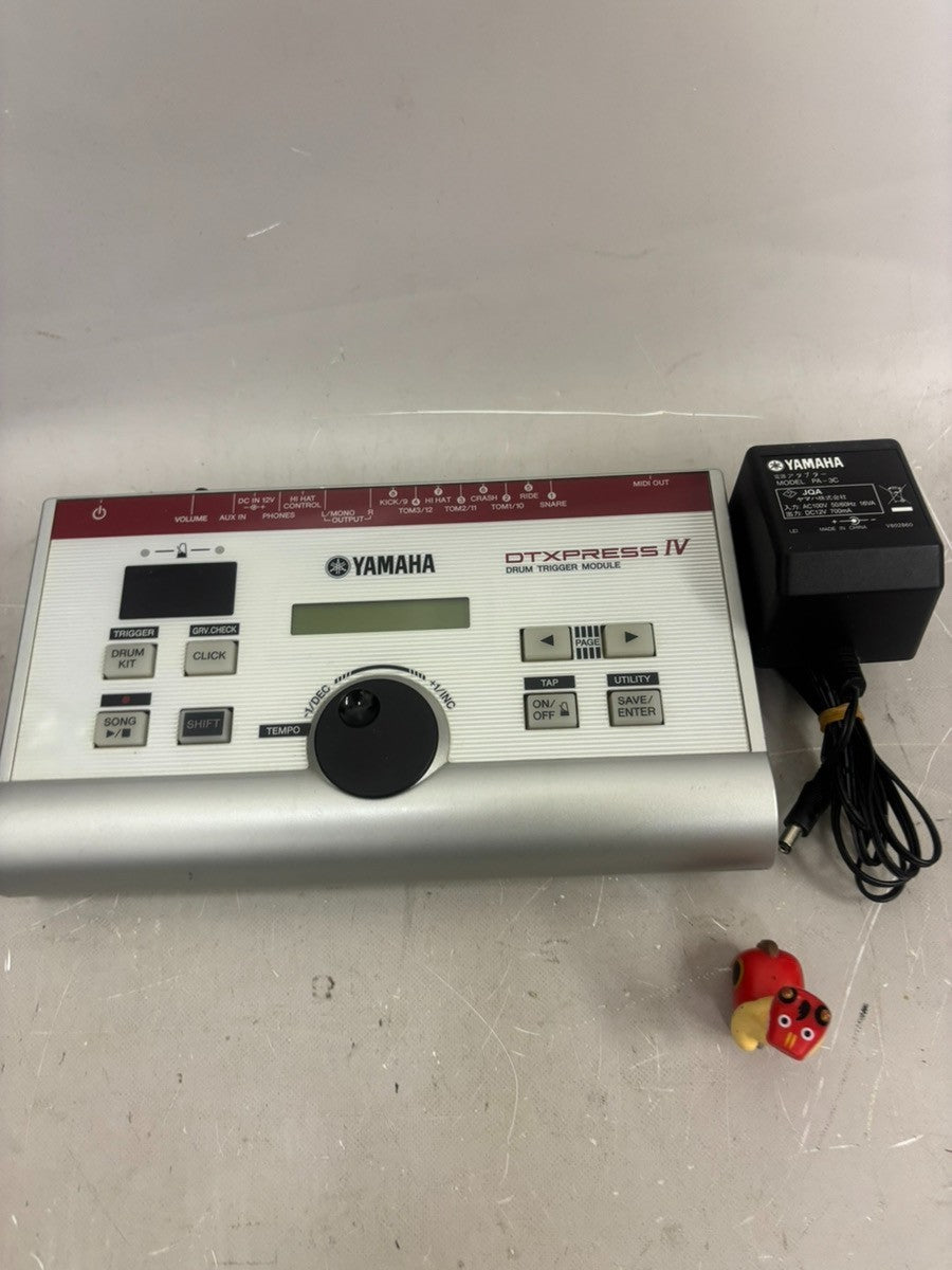 Yamaha DTXPRESS IV Drum Trigger Module with Adapter from Japan