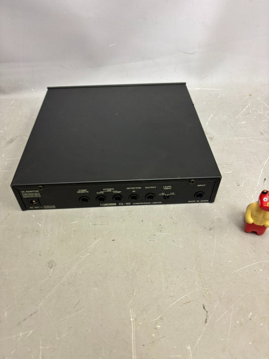 BOSS CL50 Compressor Limiter Rackmount Unit Japan Vintage Audio Gear Tested