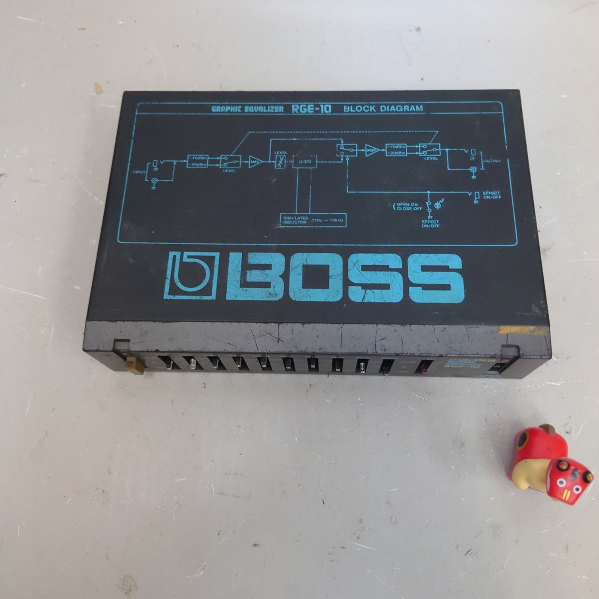 BOSS RGE-10 Graphic Equalizer Japan Used Guitar Effect Rackmount EQ from japan