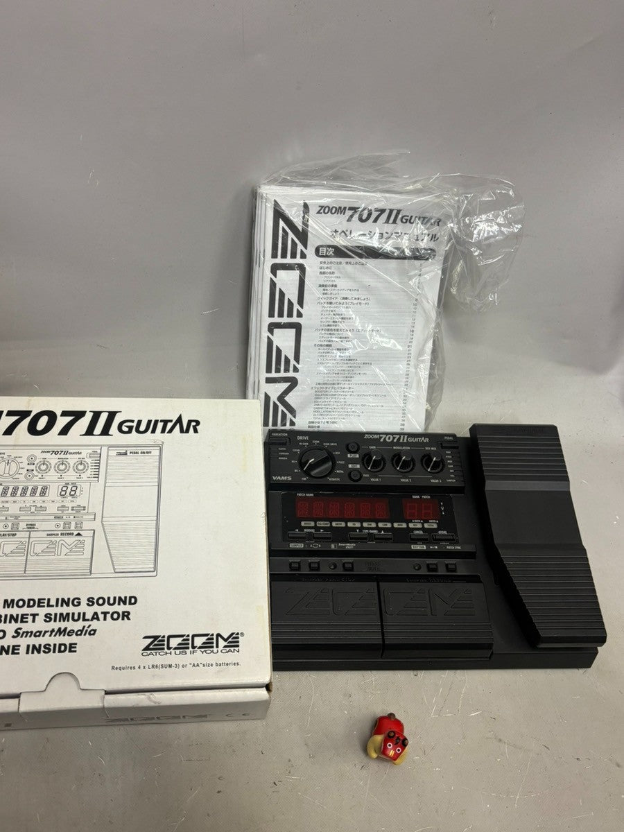 Zoom 707II Guitar Multi Effects Processor Pedal from Japan