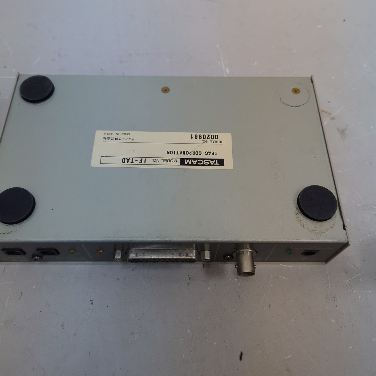 TASCAM IF-TAD TDIF ADAT Digital Interface Format Converter Audio Device Japan