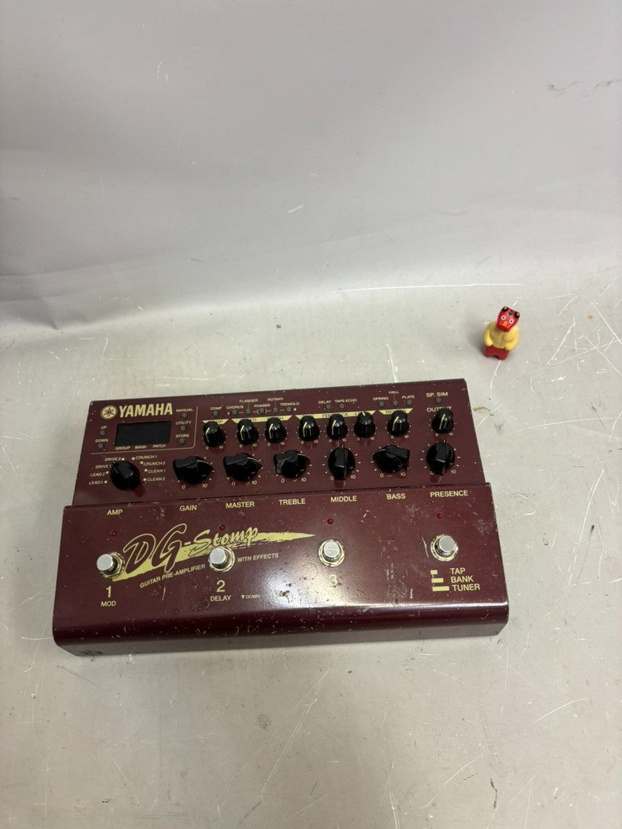 Yamaha DG Stomp Guitar Amp Simulator Multi Effects Pedal Tested