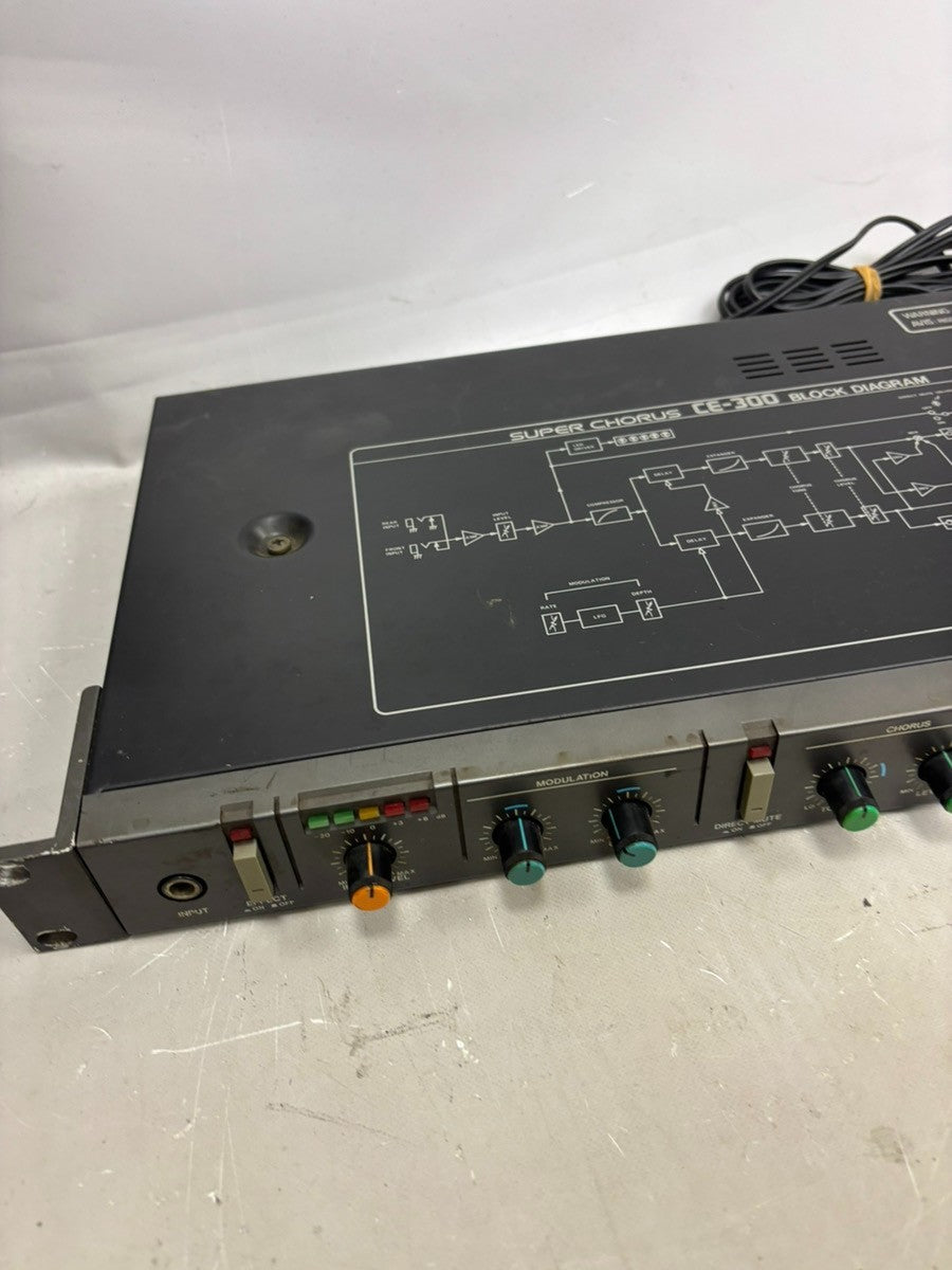 BOSS CE-300 Super Chorus Rackmount Analog Chorus Effect from Japan