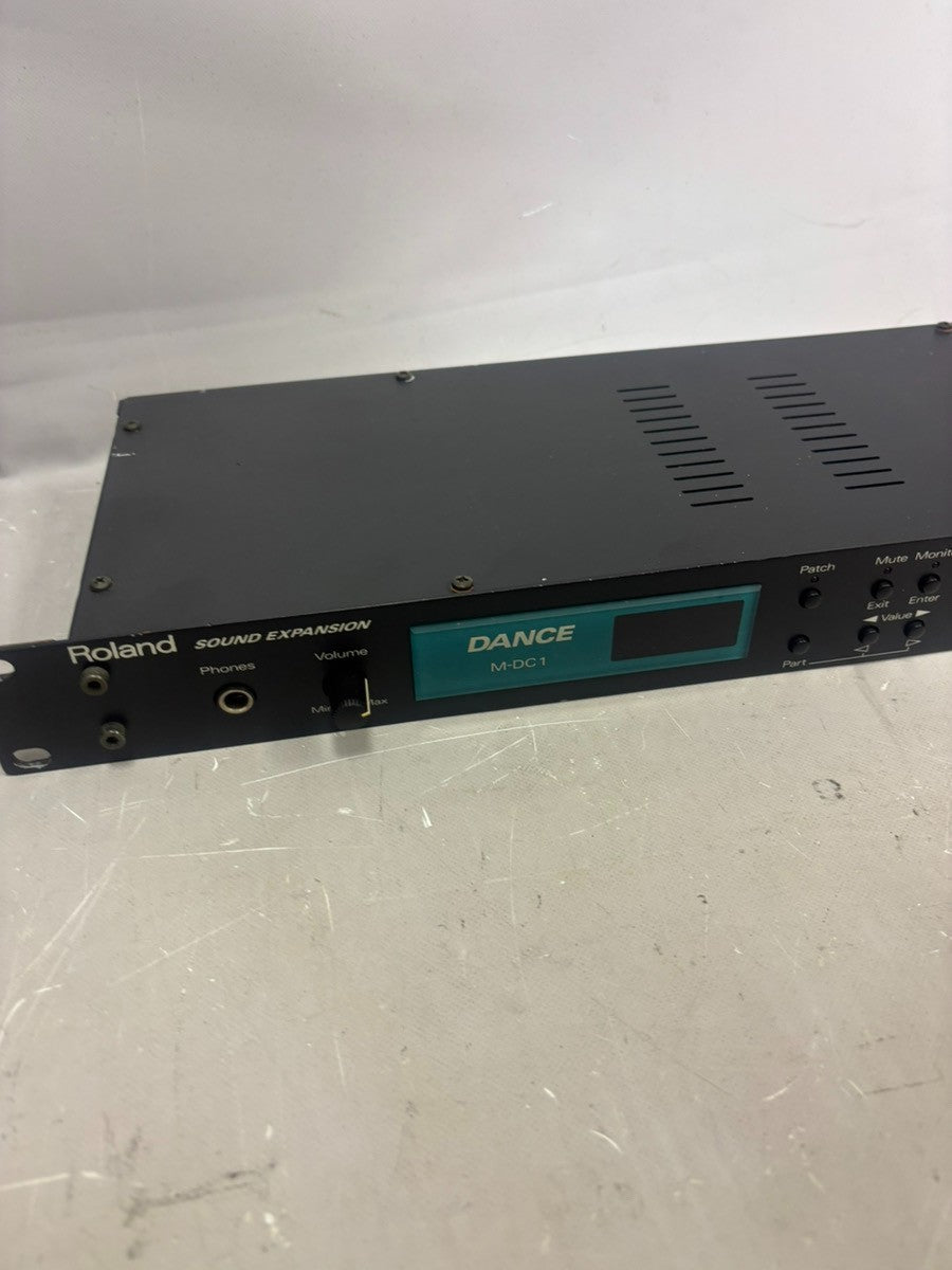 Roland M-DC1 Dance Sound Expansion Module Rack Unit from Japan