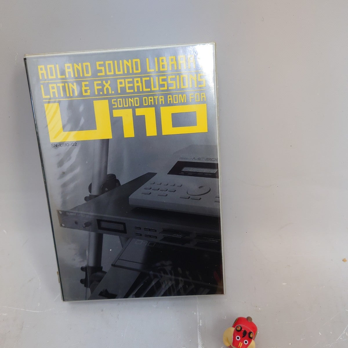 Roland SN-U110-02 Latin & FX Percussions Sound Library Card with Case from Japan