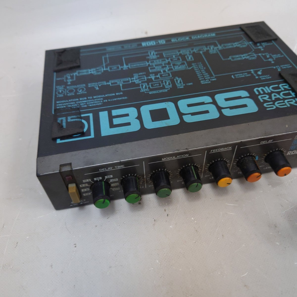 BOSS RDD-10 Micro Rack Digital Delay Effects Processor from Japan