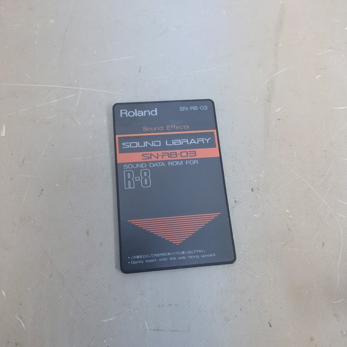 Roland SN-R8-03 Sound Effects Sound Library tested item from japan