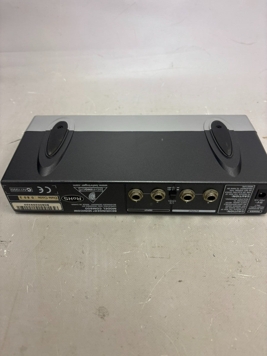 Behringer COM800 Mini Compressor/Graphic Equalizer Ultra-Compact from Japan
