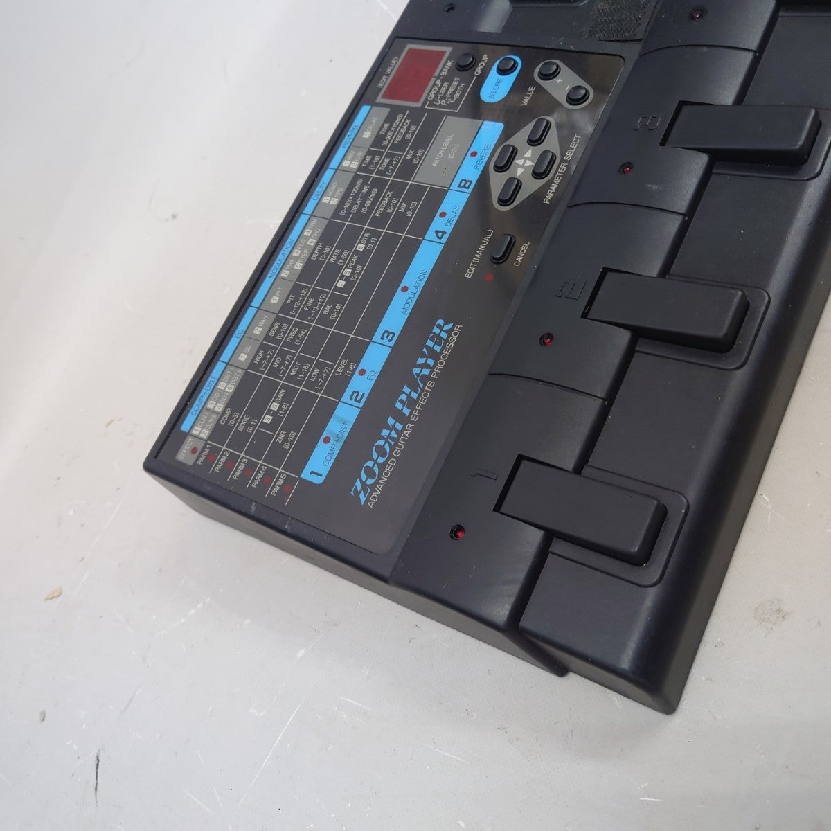 ZOOM 2020 Advanced Guitar Effects Processor Multi-Effects Pedal Tested from Japa