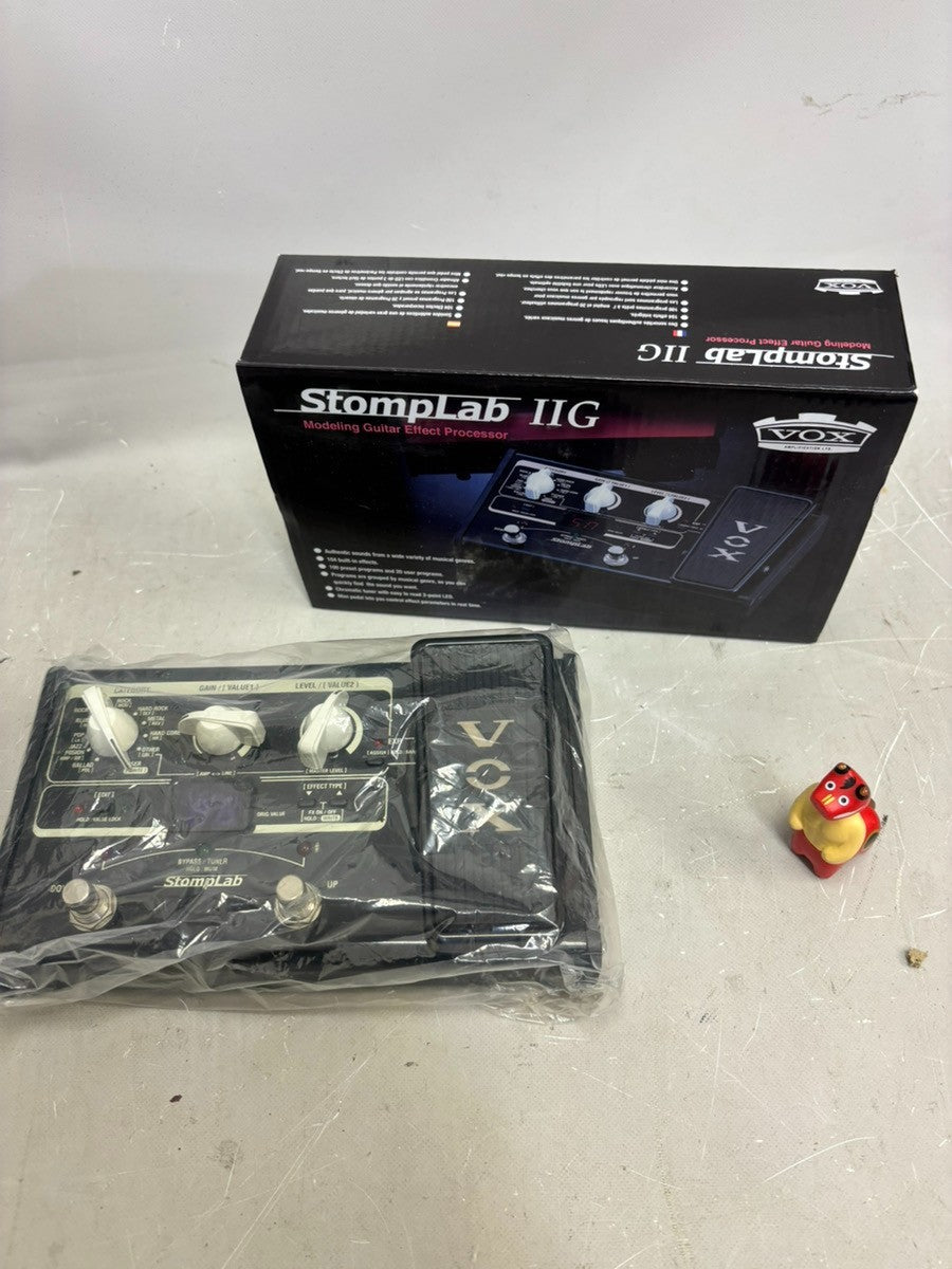 Vox StompLab IIG Modeling Guitar Multi Effects Processor Tested Boxed