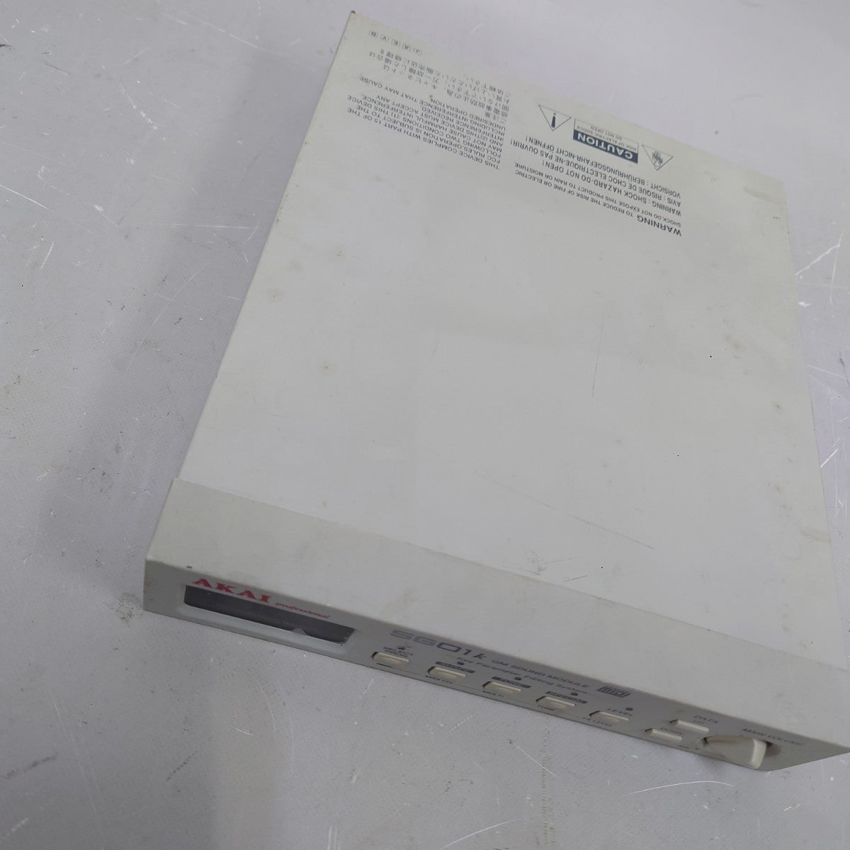 AKAI SG01k GM Sound Module MIDI Tone Generator from Japan Tested