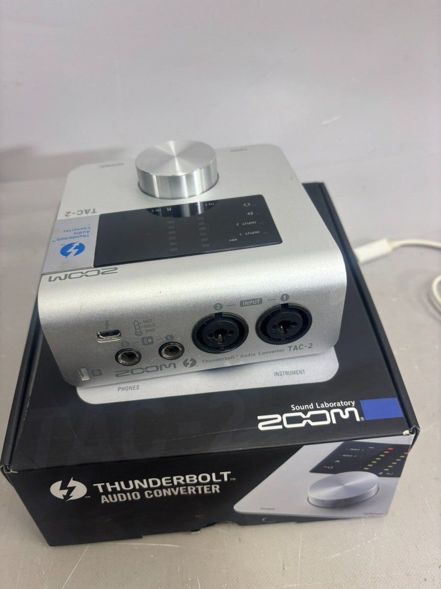 ZOOM TAC-2 Thunderbolt Audio Interface High Resolution Digital from Japan