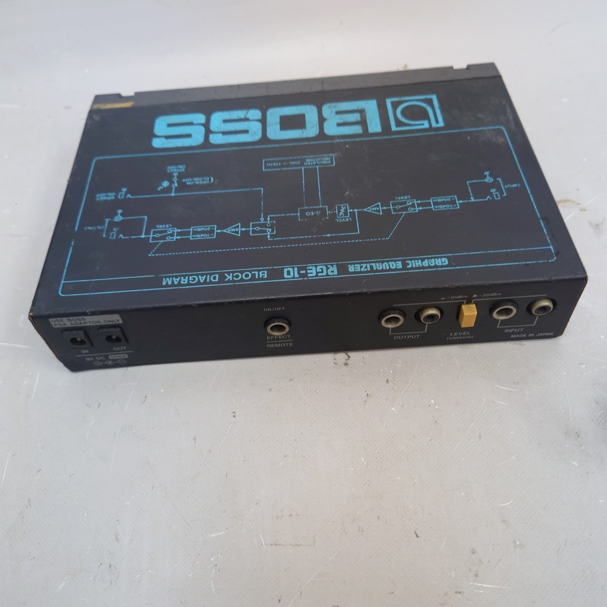 BOSS RGE-10 Graphic Equalizer Japan Used Guitar Effect Rackmount EQ from japan