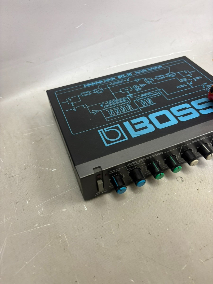 BOSS RCL-10 Compressors Limiter Noise Gate Processor good condition