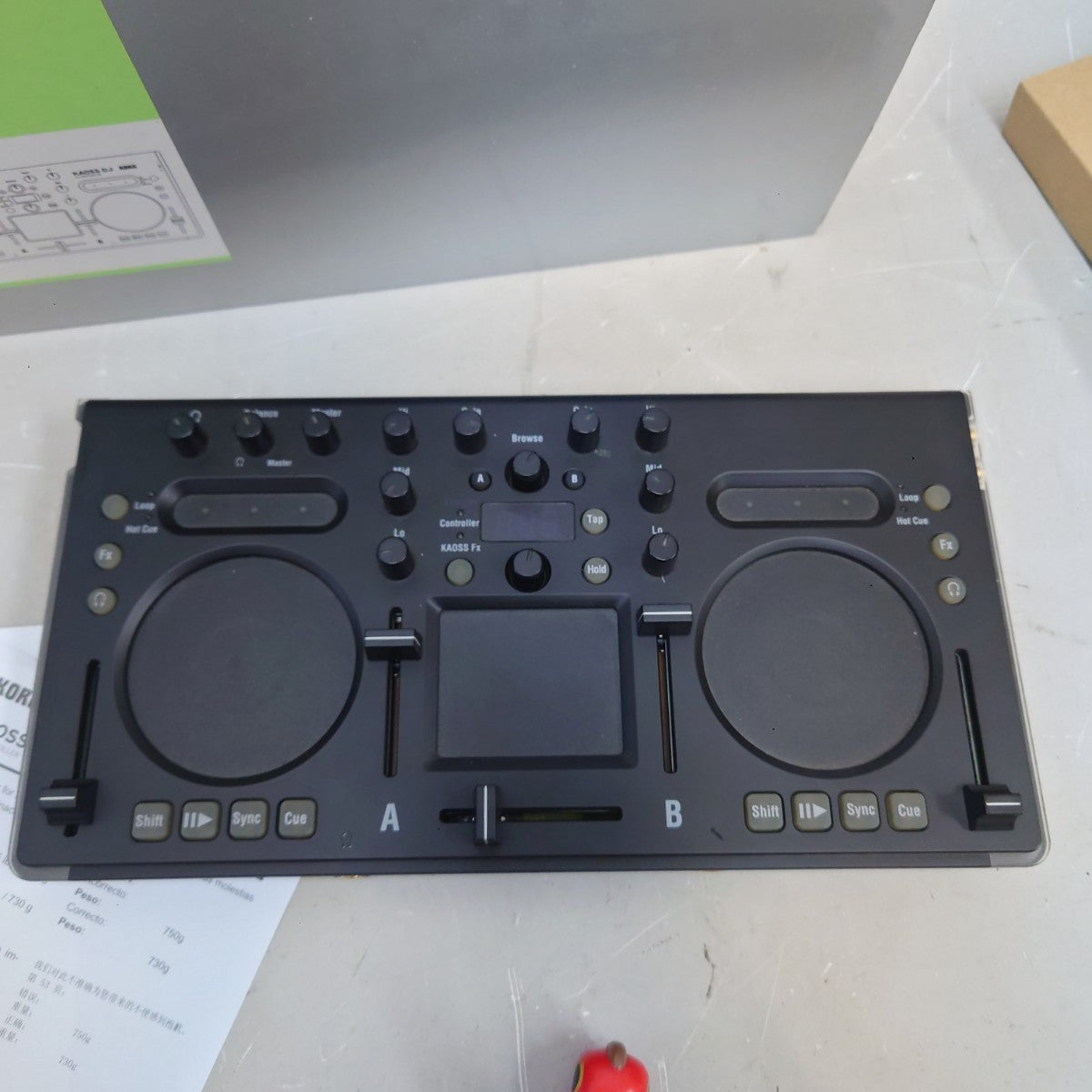 KORG KAOSS DJ USB DJ Controller Touchpad Mixer with Box and Manuals from Japan