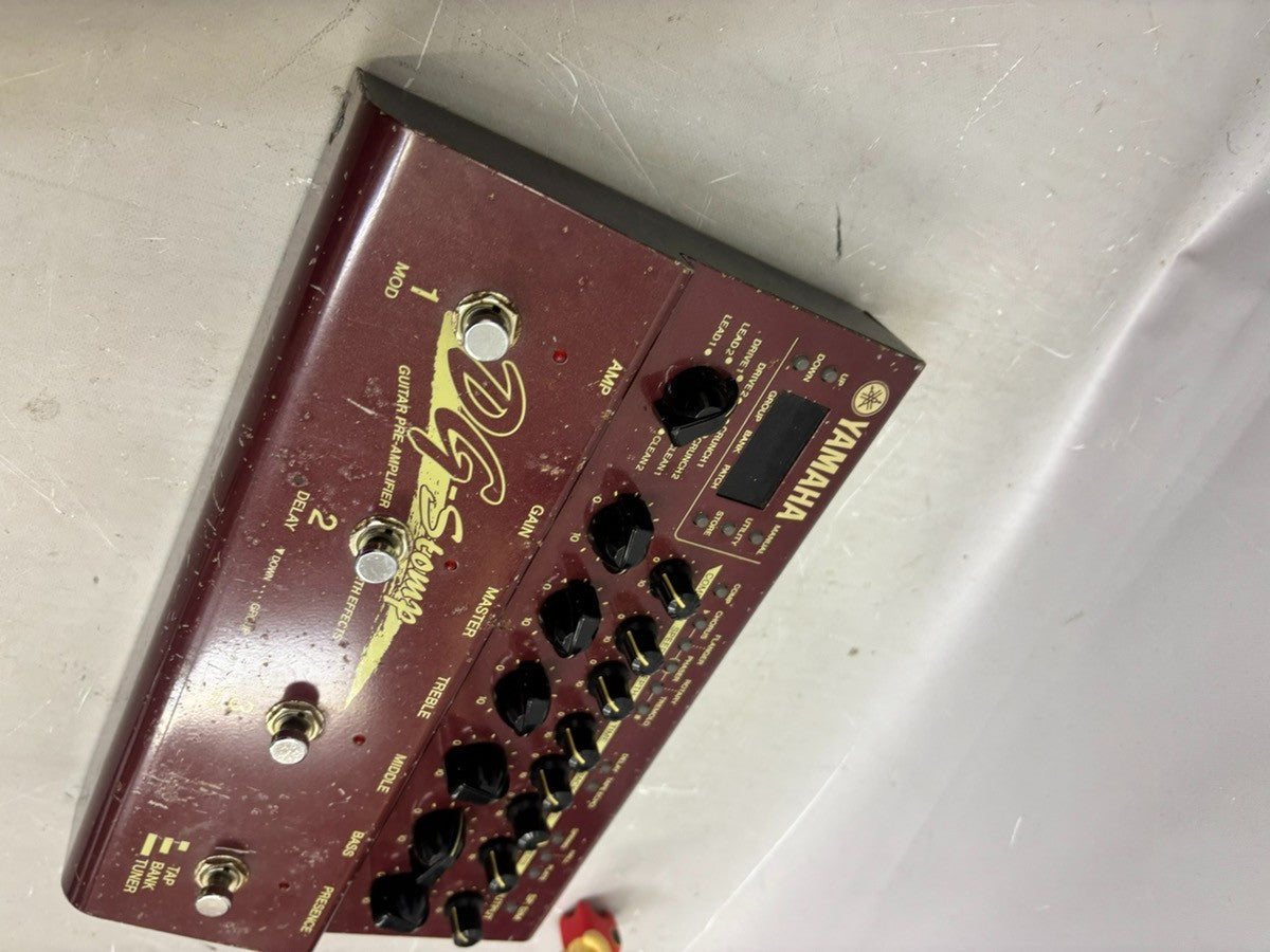 Yamaha DG Stomp Guitar Amp Simulator Multi Effects Pedal Tested