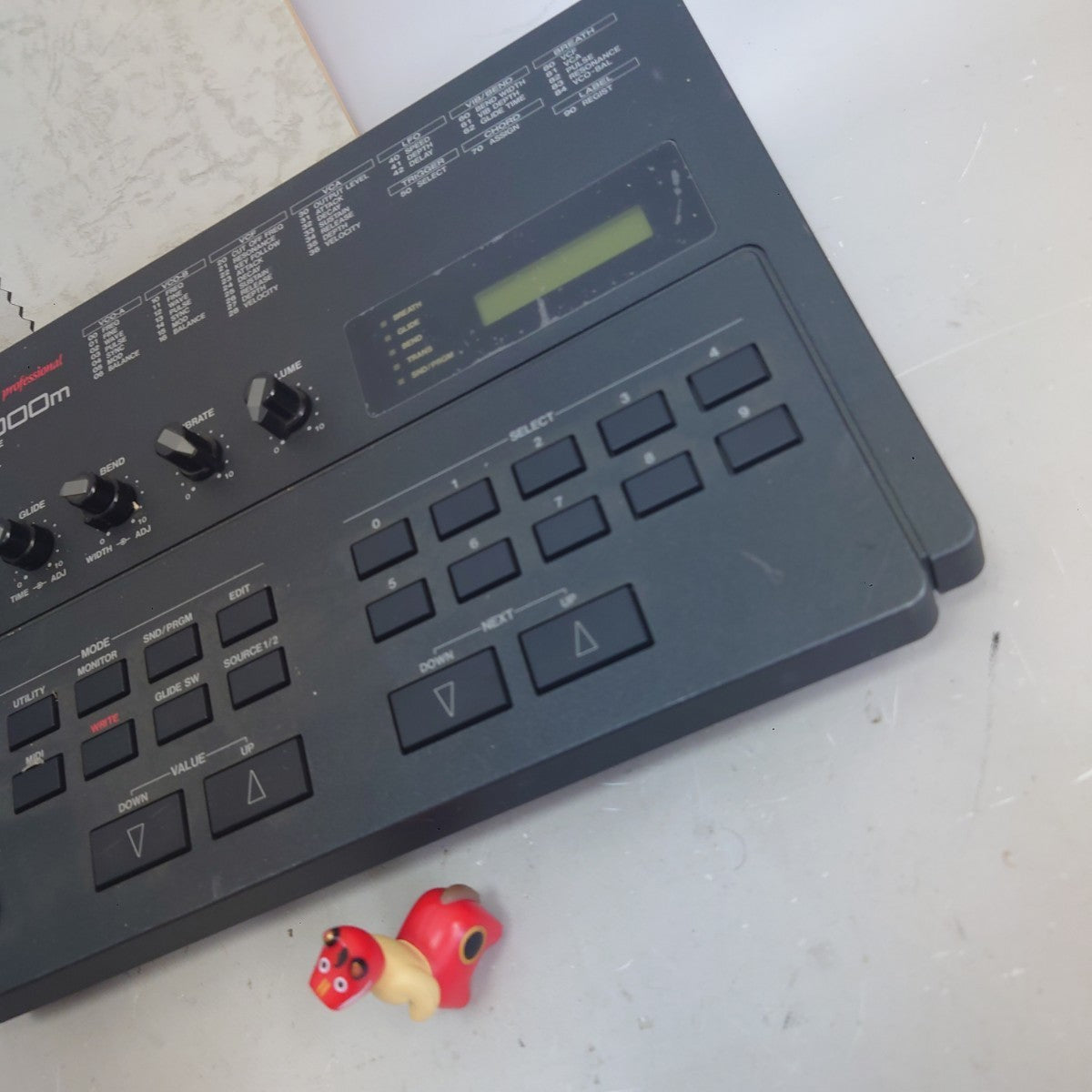 AKAI EWI3000m EWI Sound Module Synthesizer Rack Unit for Wind Controller Tested
