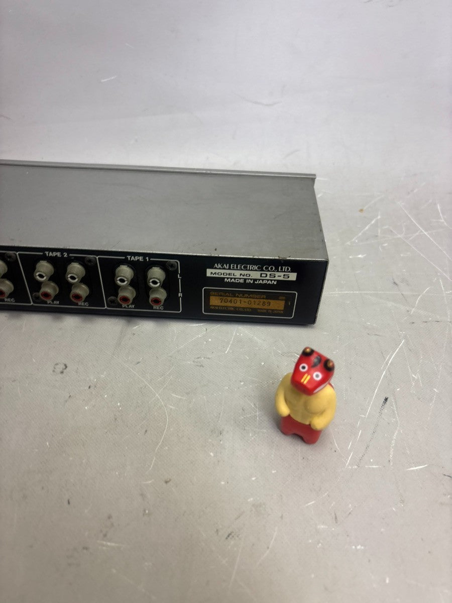 AKAI DS-5 Tape Deck Selector Audio Input Output Switcher Tested item