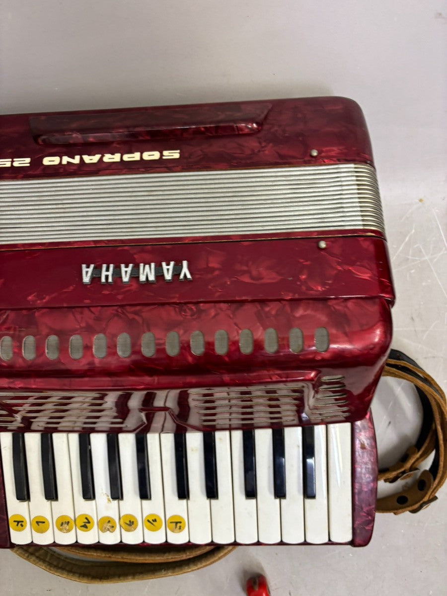 Yamaha Soprano Accordion Treble Keyboard Only No Bass Buttons Tested
