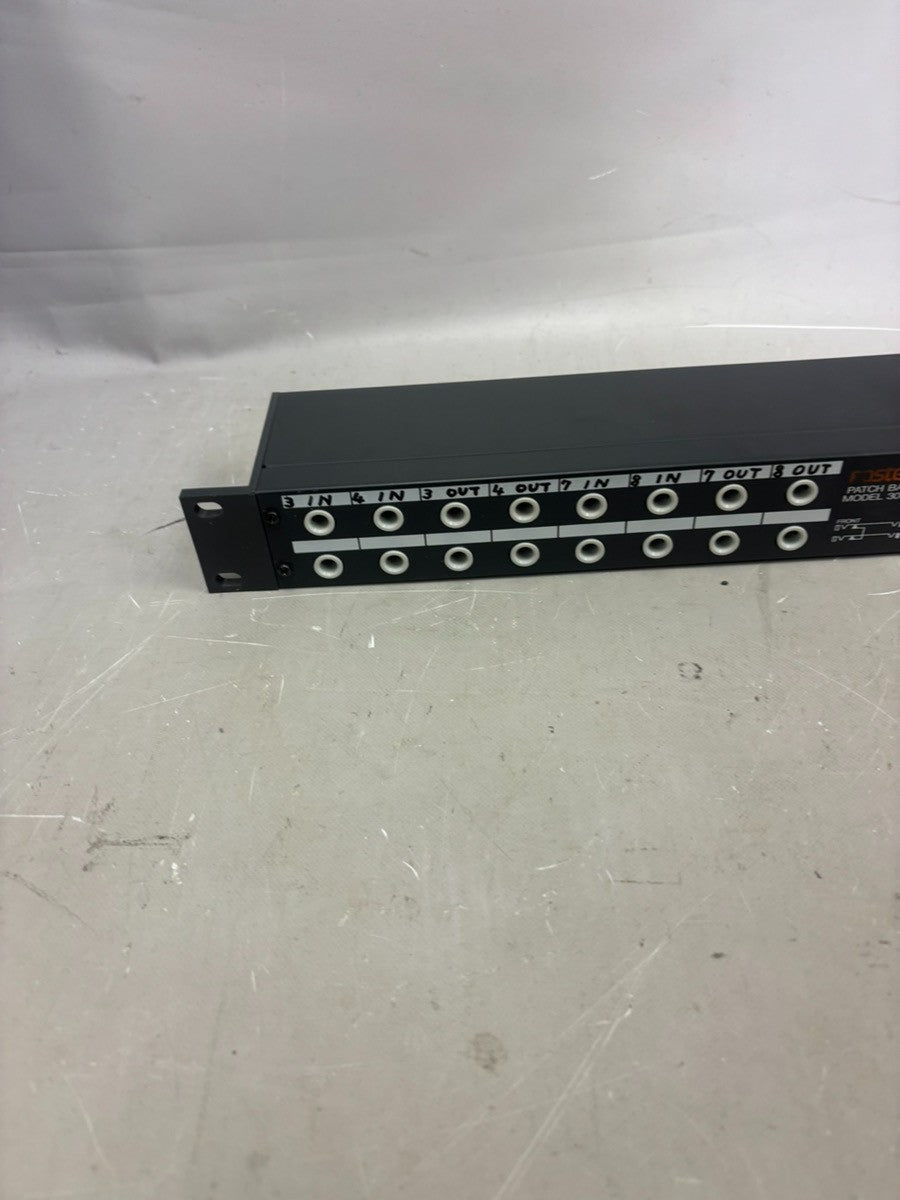 Fostex 3013 Patch Bay 1U Rack Audio Patchbay 1/4” TRS Tested from Japan