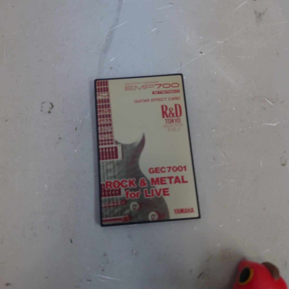 Yamaha GEC-7001 Rock & Metal for Live Guitar Effect Card for EMP700 Tested from