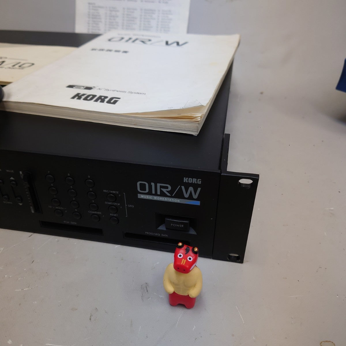 KORG 01R/W Music Workstation Sound Module with Manual from Japan