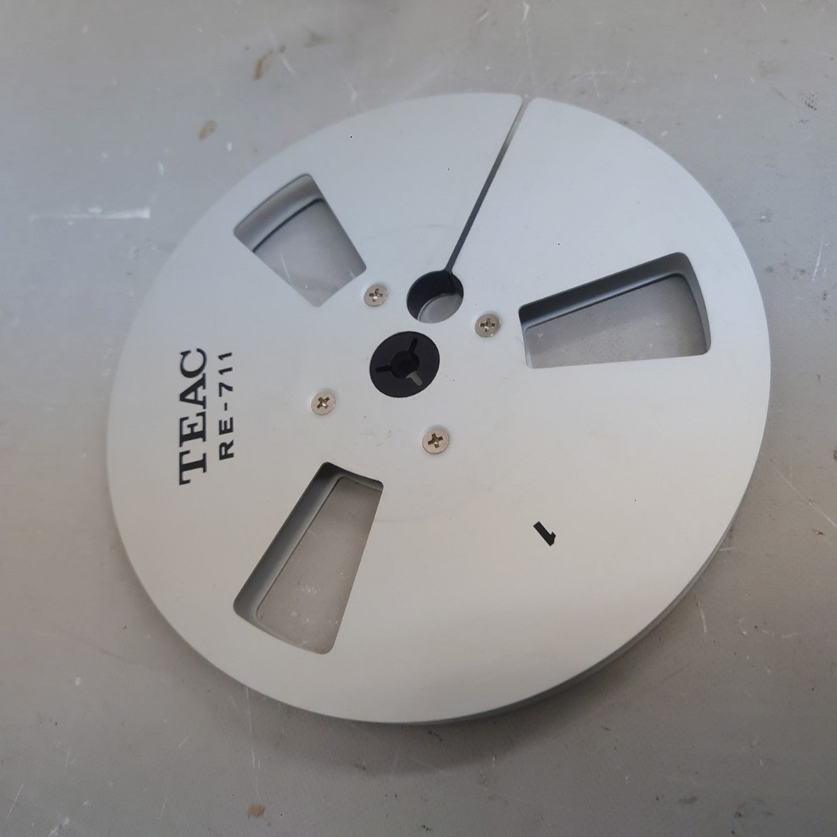 TEAC RE-711 7 Inch Aluminum Reel to Reel Tape Empty Take Up Reel from Japan