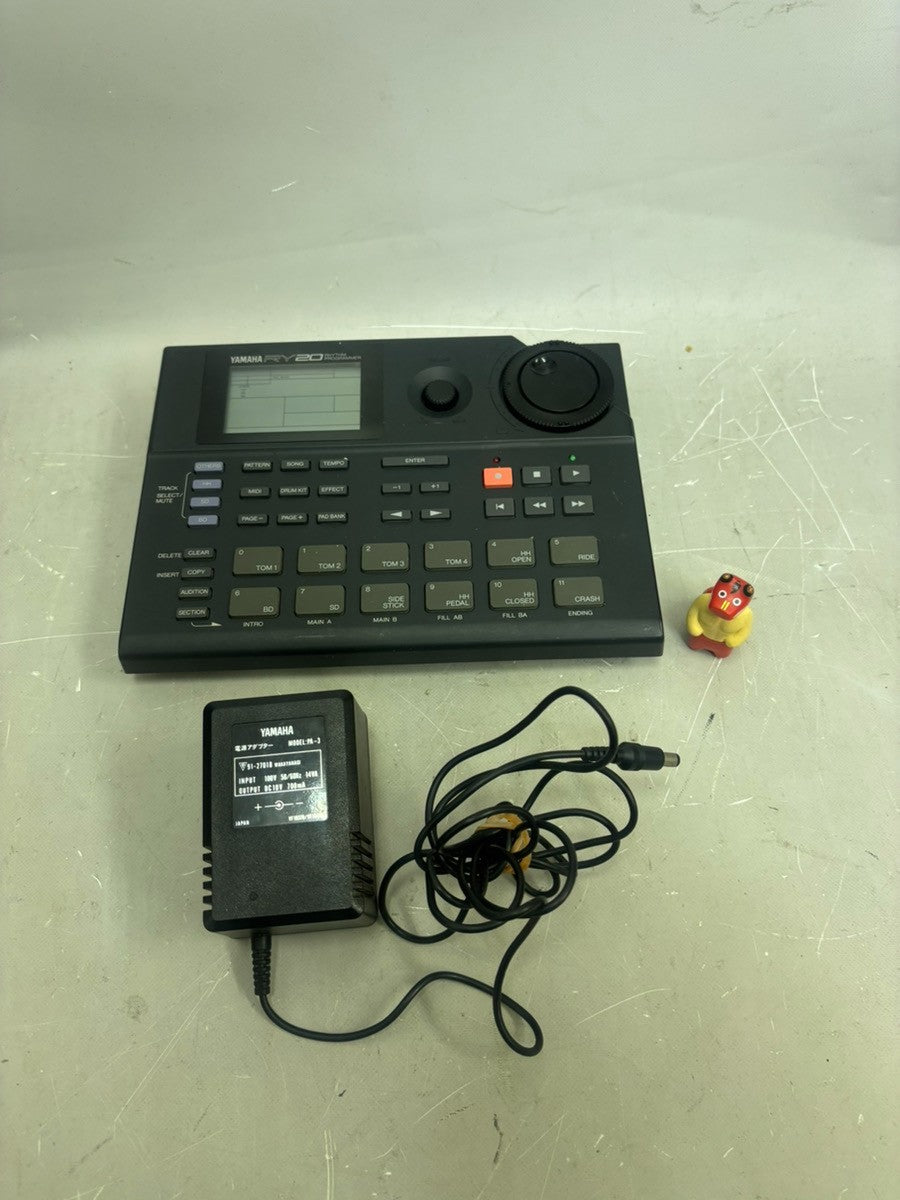 YAMAHA RY20 Rhythm Programmer Drum Machine with adapter from Japan