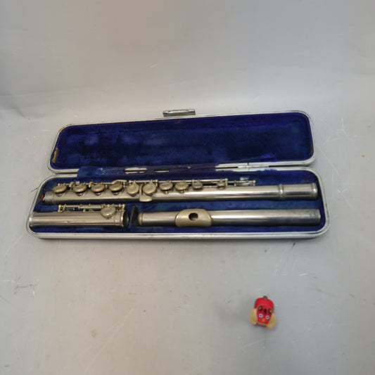 Muramatsu 111 Concert Flute Silver Plated with Hard Case from Japan