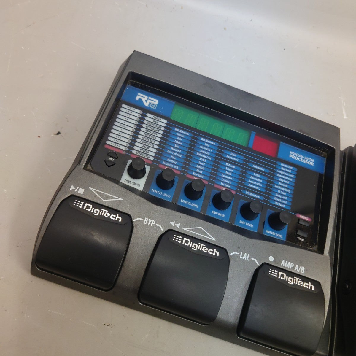 Digitech Talent DigiTech RP350 Modeling Guitar Processor MultiEffects Pedal with Expre ...