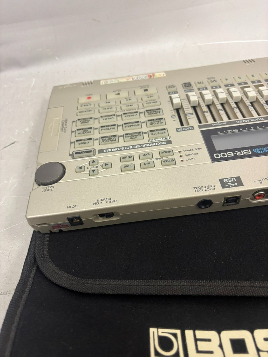BOSS BR600 Digital Multitrack Recorder 8Track Portable Studio with Case Tested