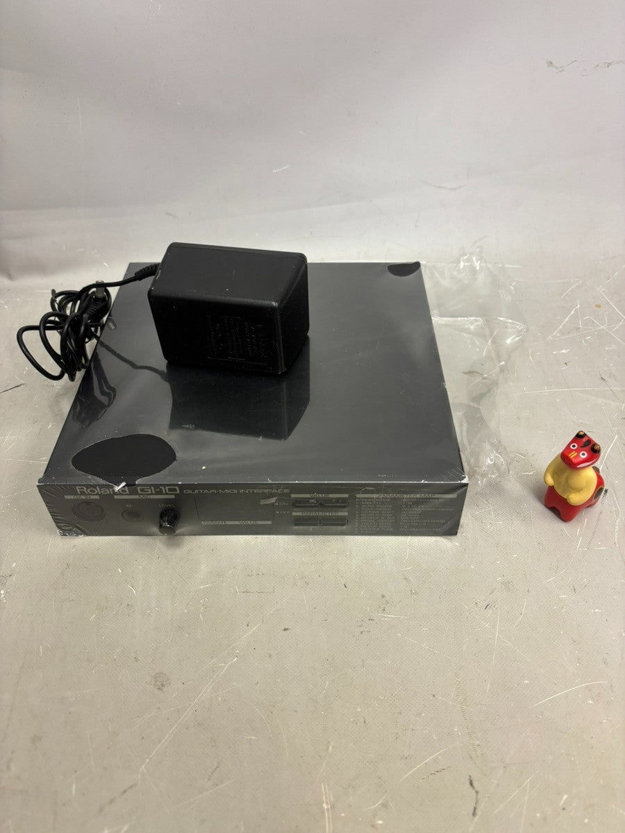 Roland GI-10 Guitar MIDI Interface Processor Tested with Adapter