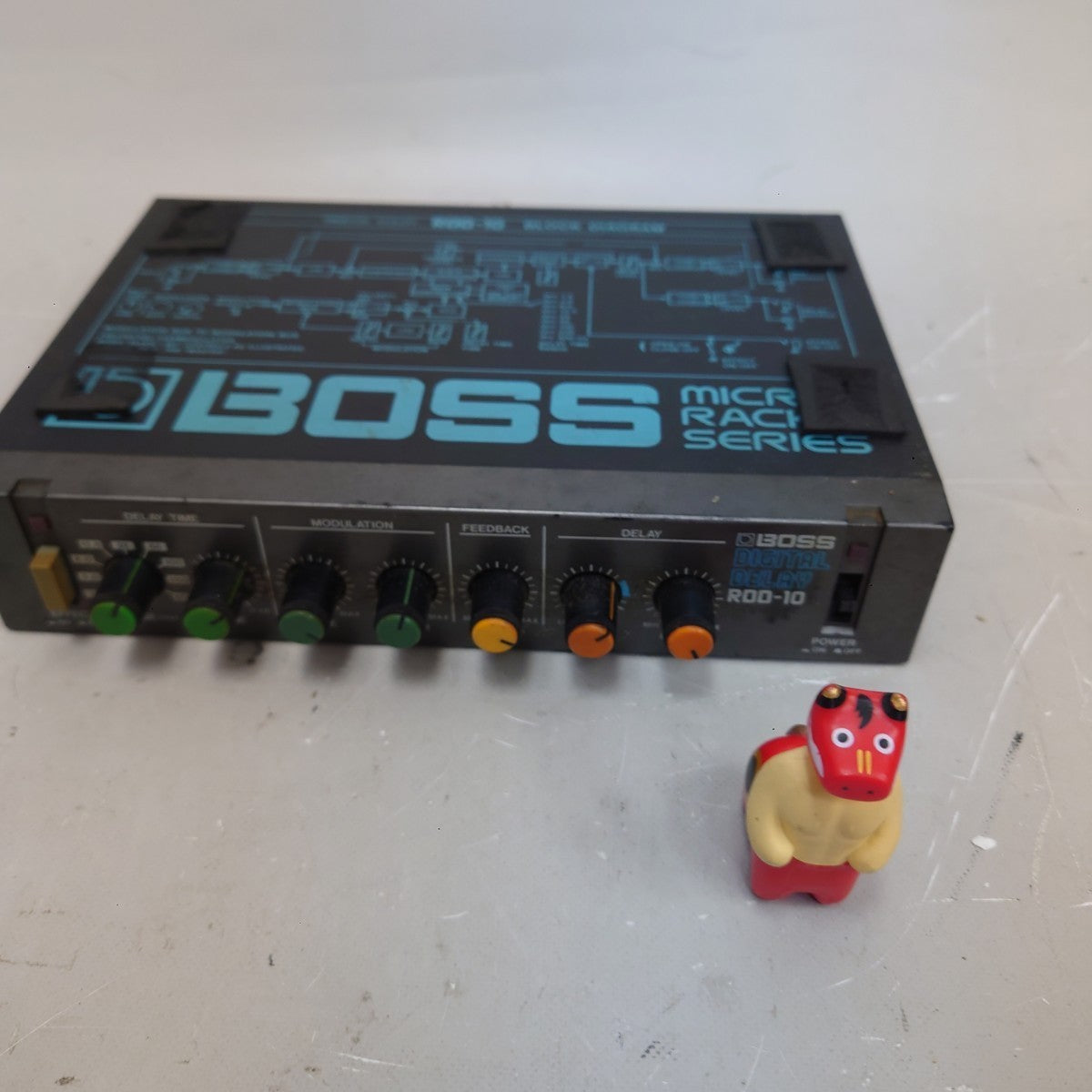 BOSS RDD-10 Micro Rack Digital Delay Effects Processor from Japan