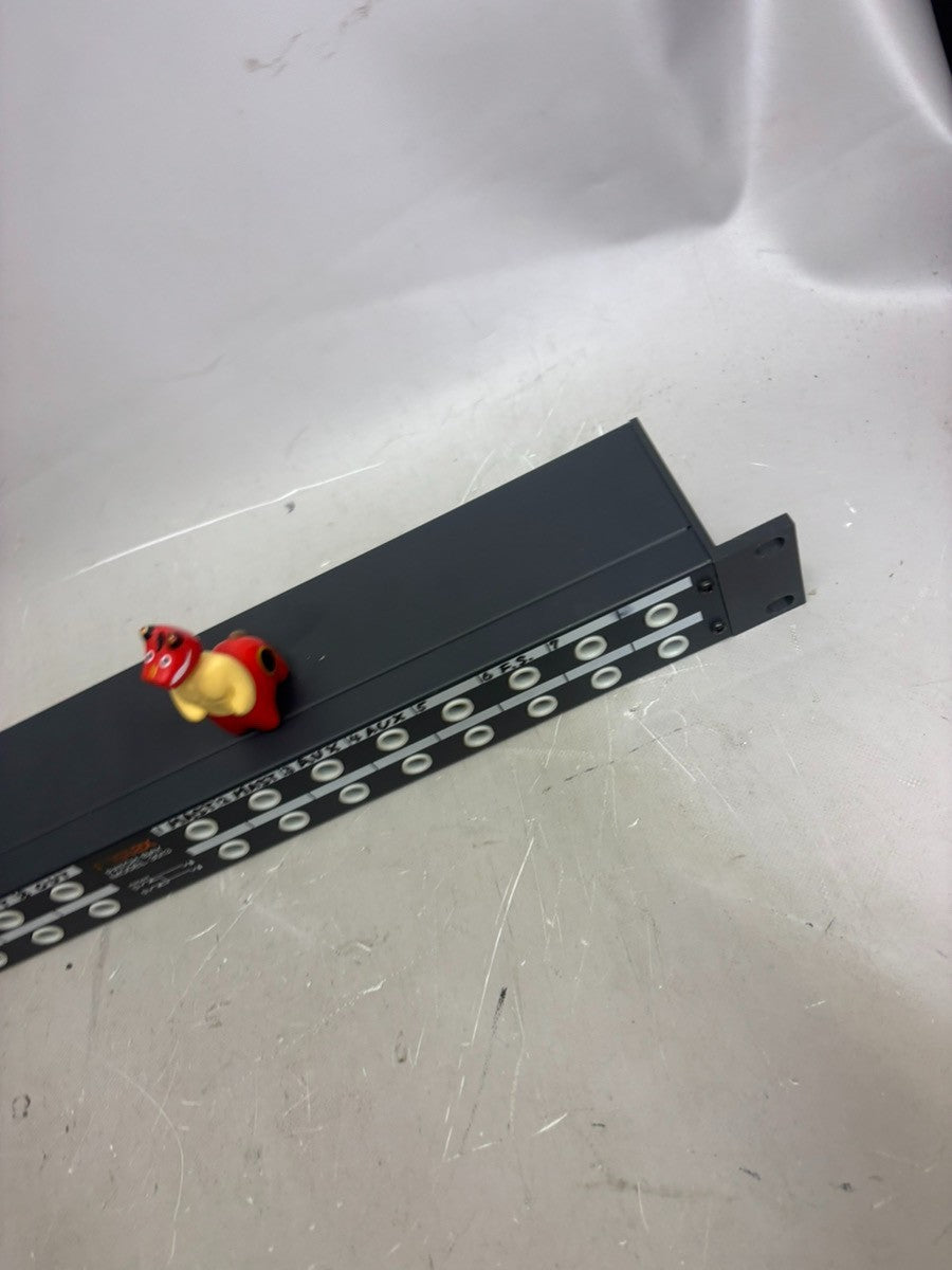 Fostex 3013 Patch Bay 1U Rack Audio Patchbay 1/4” TRS Tested from Japan