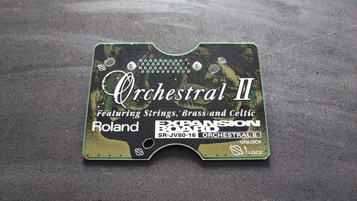 Roland SR-JV80-16 Orchestral II Expansion Board free shipping