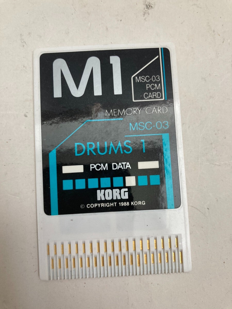 KORG M1 - PCM MSC-03 Card free shipping