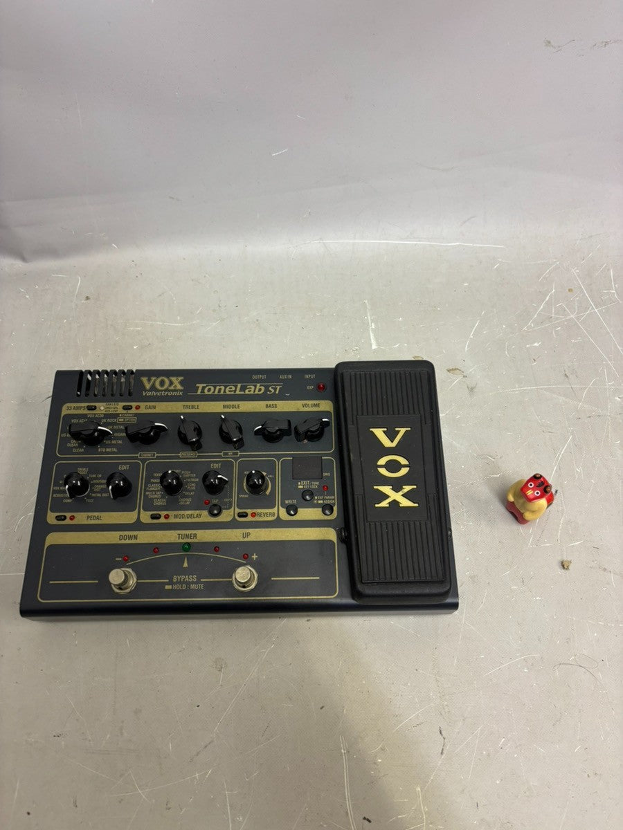 Vox ToneLab ST Valvetronix Guitar Multi Effects Processor Tested