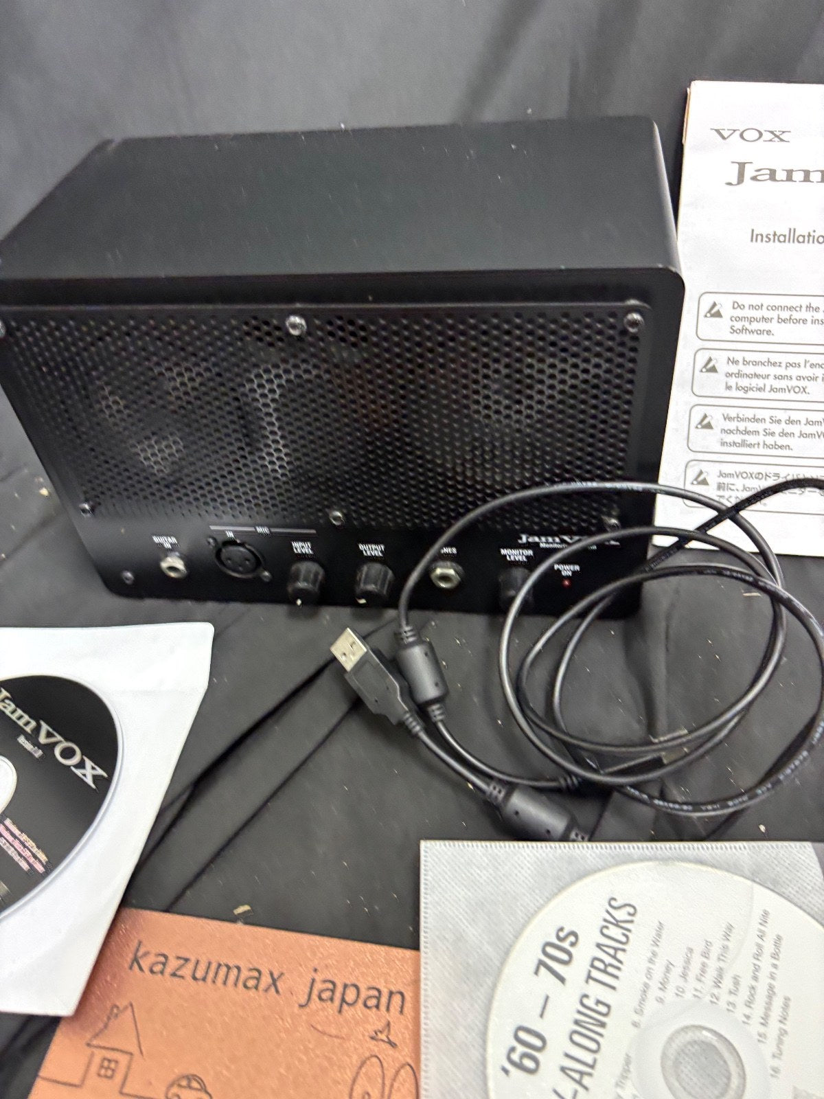 VOX JamVOX Guitar Amplifier Virtual Guitar Amplifier Black