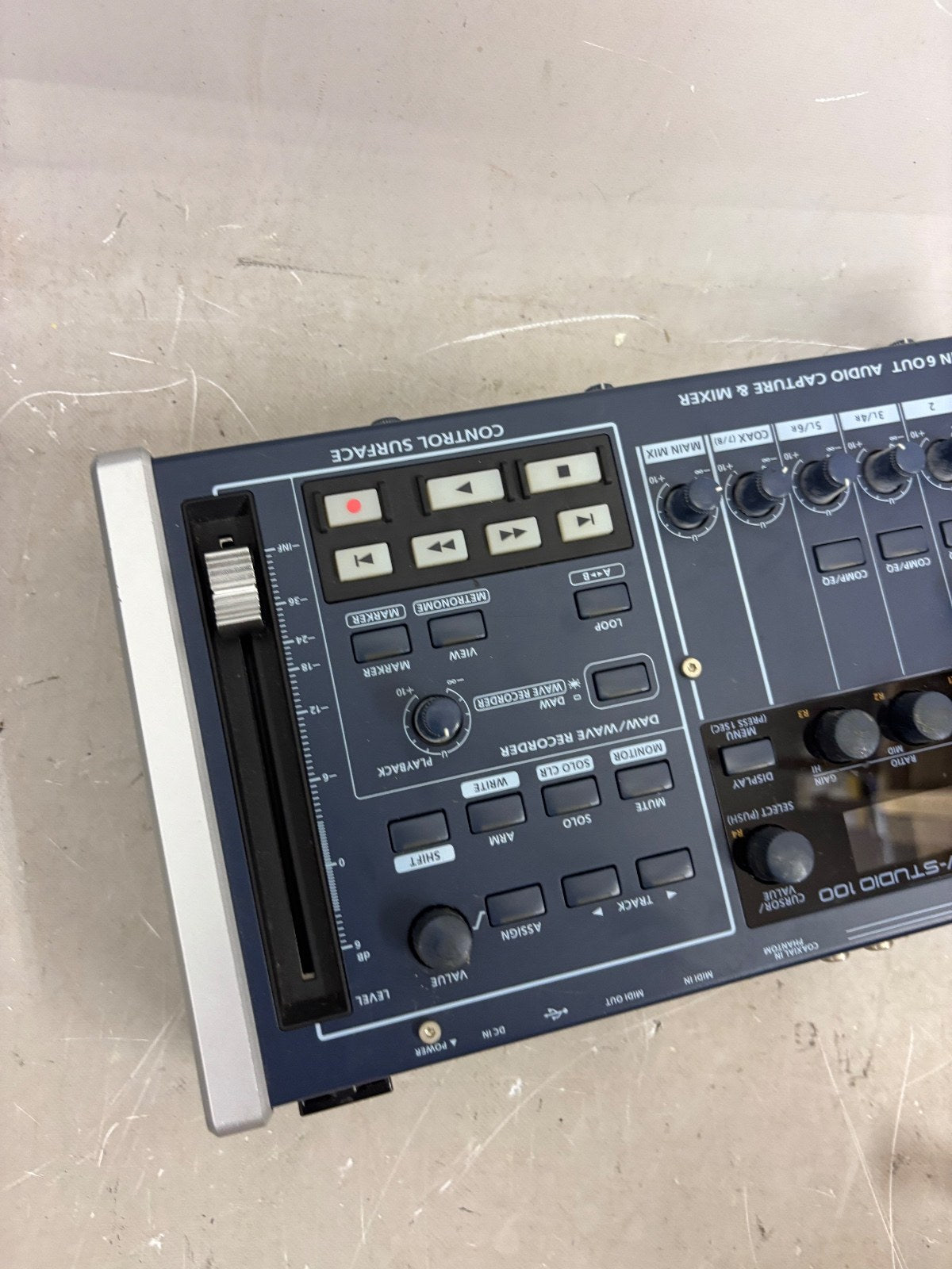 Roland Sonar cakewalk V-Studio 100 Mixer interface recorder Tested Japan