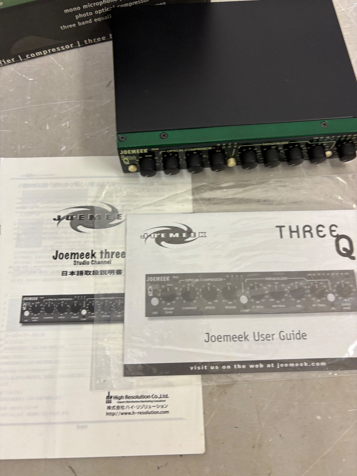 JOEMEEK Three Q Mic Preamp