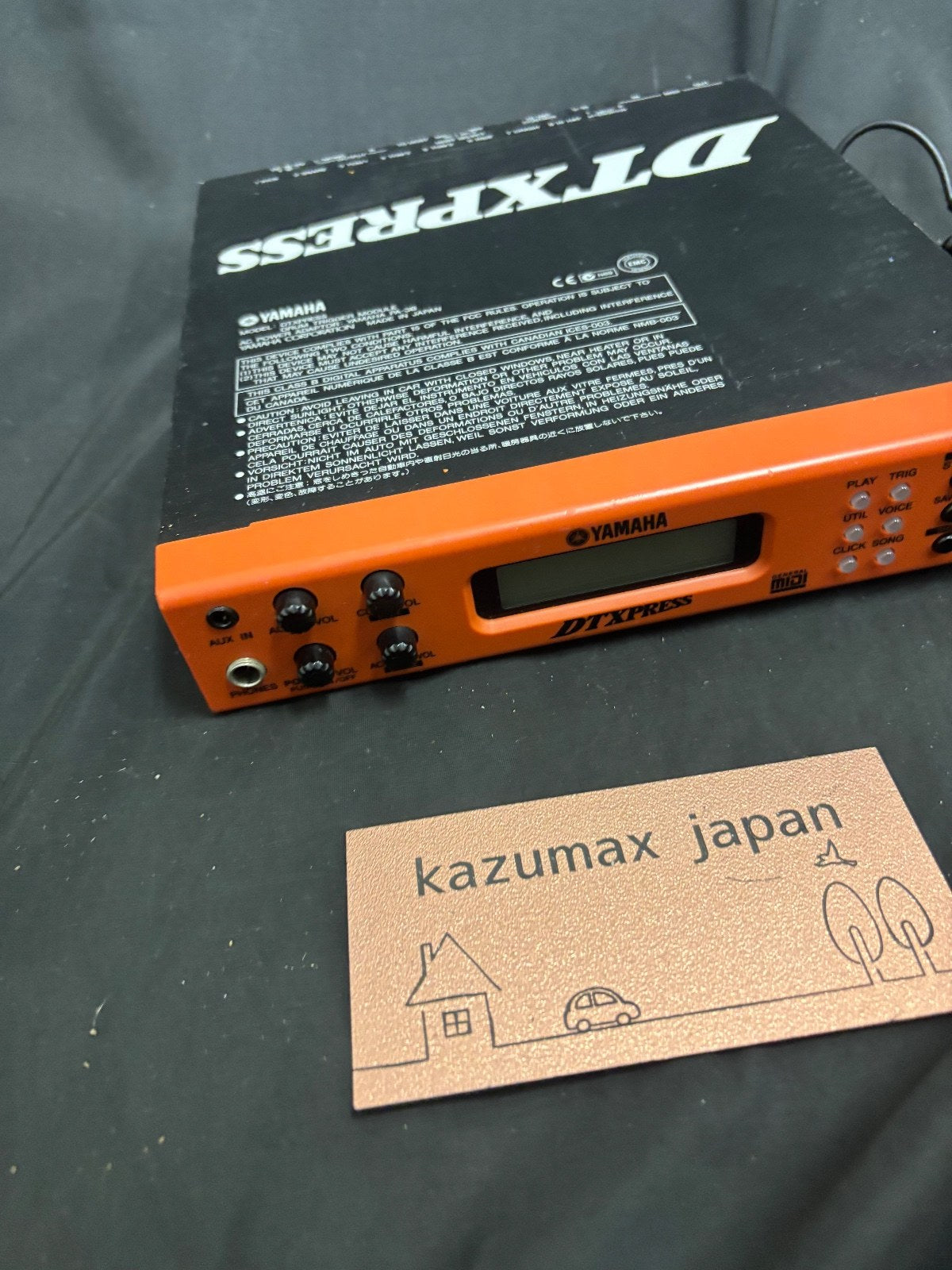 Yamaha DTXPRESS Electronic Drum Trigger Sound Module With Adapter Tested