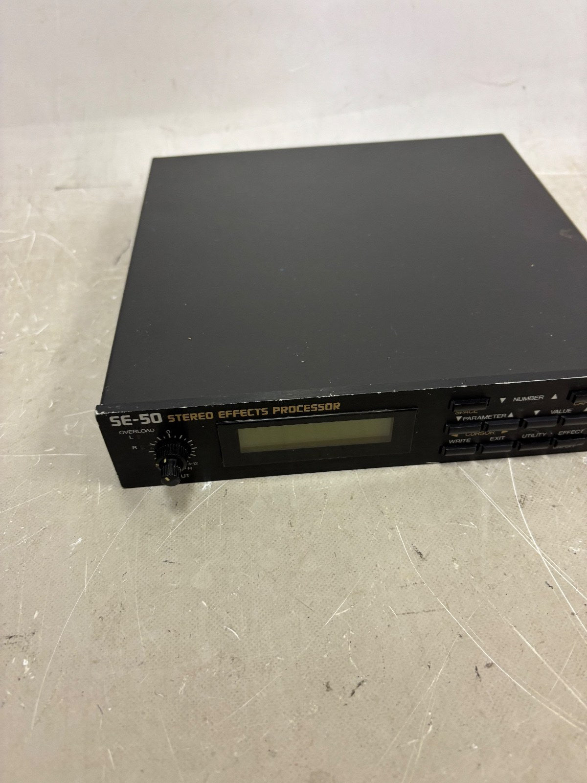 Boss SE-50 PRO Effects Processor Vocoder Sound Canvas with adapter