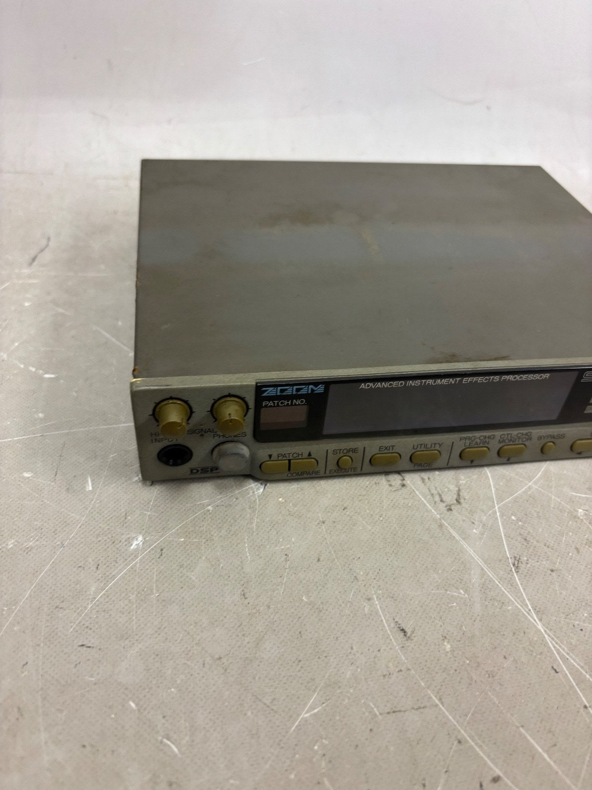 ZOOM 9030 Advanced Instrument Effects Processor Tested Working Japan