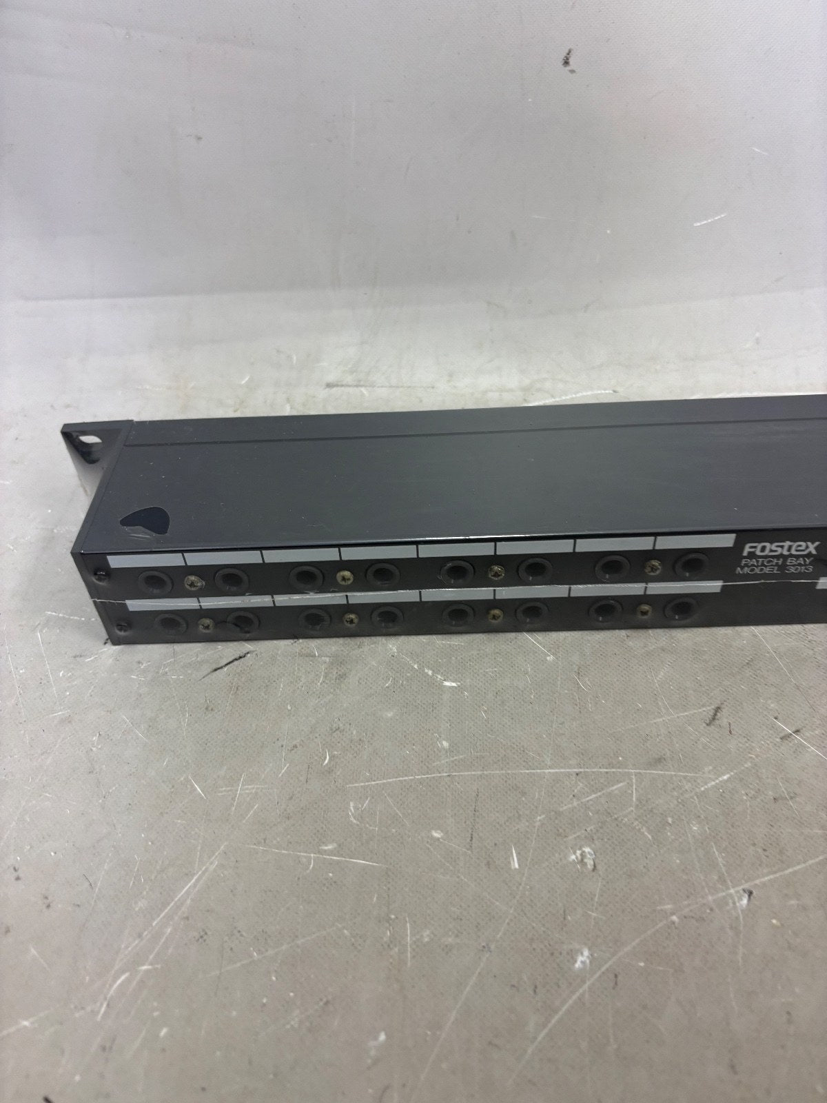 Fostex 3013 Audio Patch Bay Rack Mount Tested Working