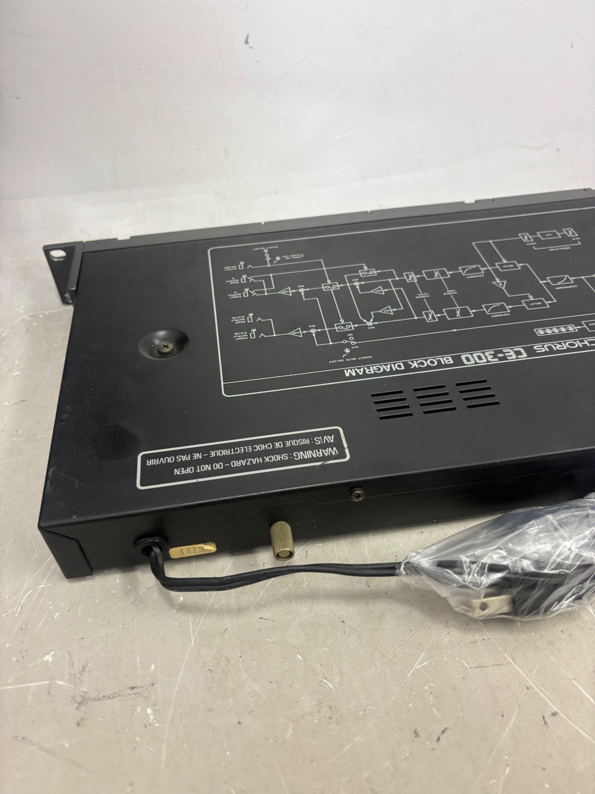 BOSS CE-300 Super Chorus Rack Effects Processor Tested From Japan