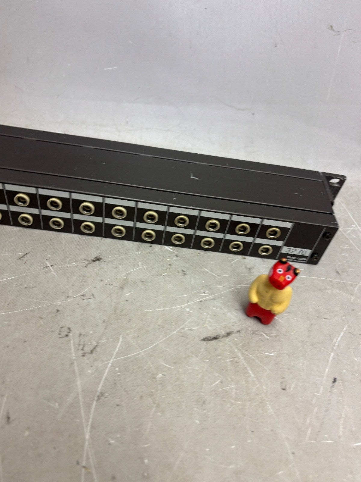 TASCAM PB-32P Audio Patch Bay 32 Point Rackmount Signal Router Tested
